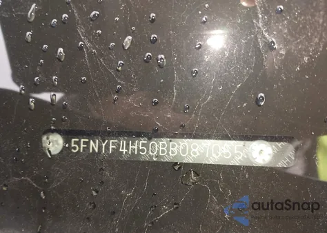 2011 Honda Pilot Ex-L from USA, damaged, VIN 5FNYF4H50BB087055